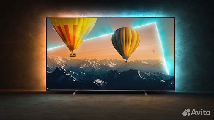 Телевизор Philips 55 дюймов 4k ambilight android