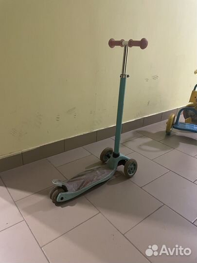 Самокат и велик