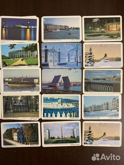 Календарики СССР разные