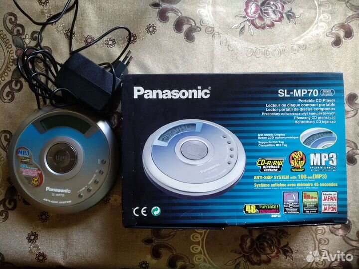 Cd mp3 плеер panasonic