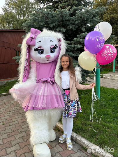 Белый медведь поздравление,аниматор,ростовые куклы