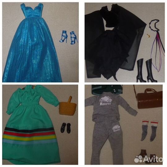 Аутфиты коллекционных кукол Барби (Barbie) новые