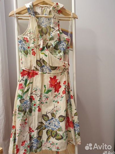 Платье сарафан на запах Mango