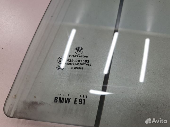 Стекло двери задней левой BMW 3 E90 2005-2013