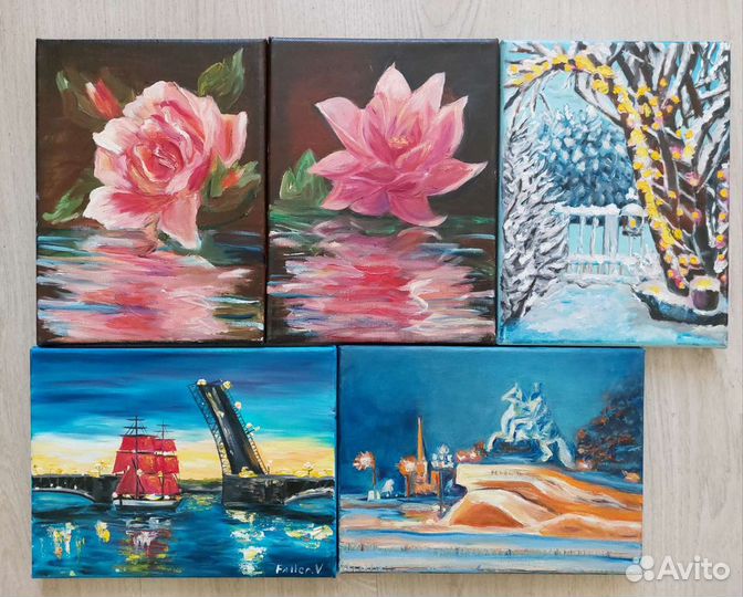 Картины маслом на холсте