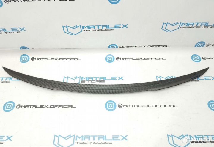 Спойлер Mercedes W213 X Style карбон Carbon Fiber