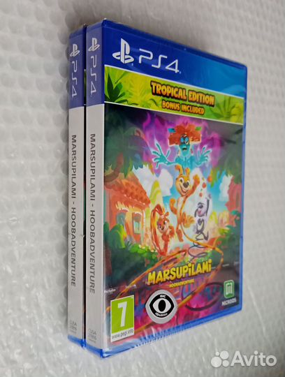 Marsupilami Tropical Edition PS4 (новый, диск)