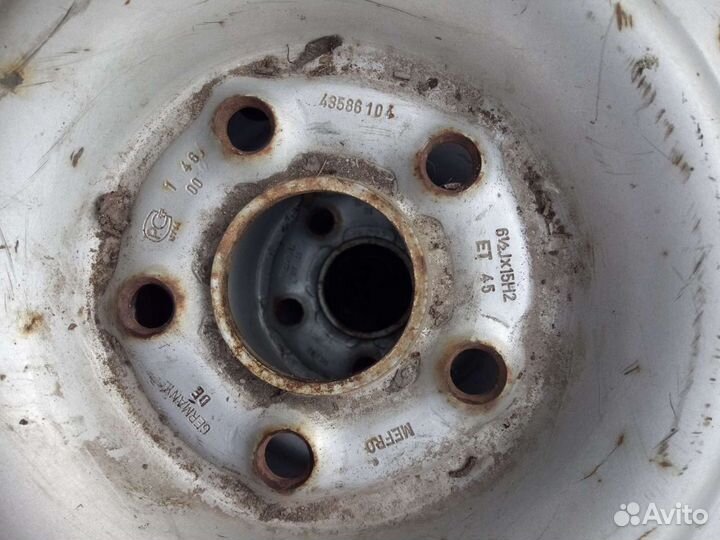 Диски R15 5x108 Mefro