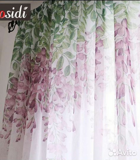 Тюль на кухню новый