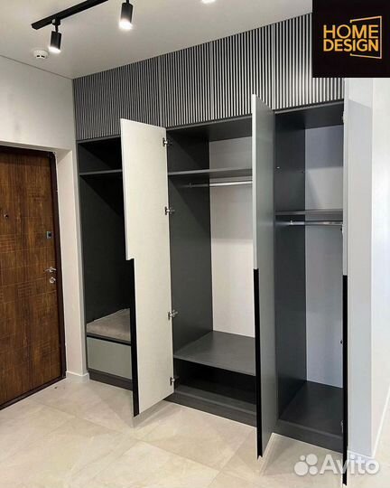 Шкаф с фрезеровкой