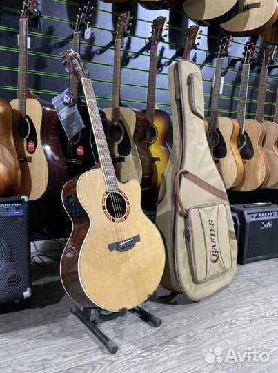 Crafter STG J-18ce гитара с подключением (Корея)