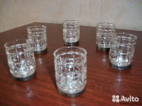 Хрустальные кружки и стопочки