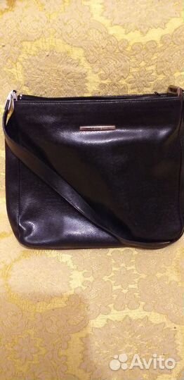 Сумка натуральная кожа taxier.винтаж