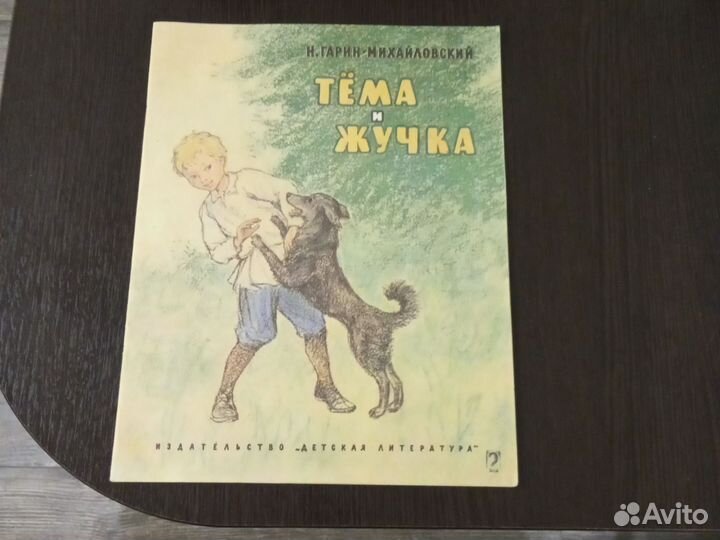 Детская книга Тема и жучка