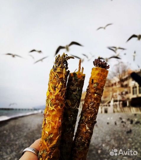 Свечи с травами