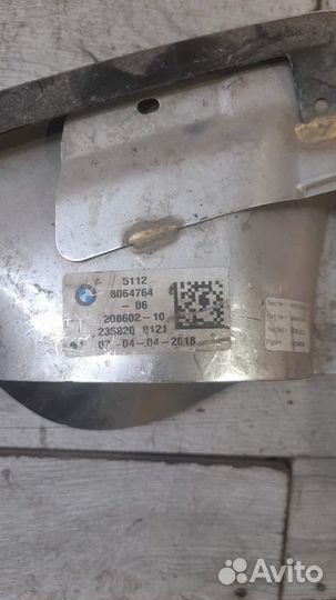 Насадка глушителя правая Bmw 7 G11 G12 С 2015 По