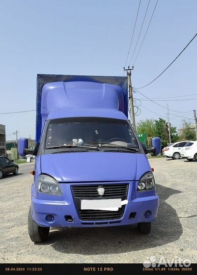 ГАЗ ГАЗель 33023 2.5 МТ, 2007, 285 000 км