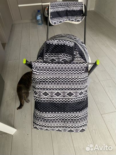 Коляска санки