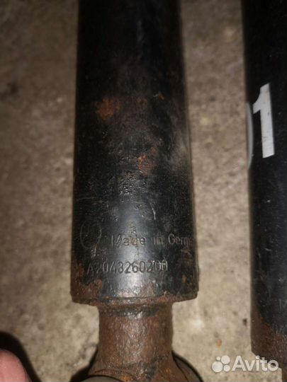 Mercedes w204 амортизаторы задние