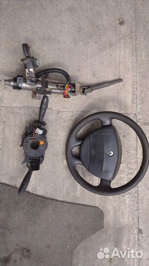 Рено трафик 2,рулевая колонка