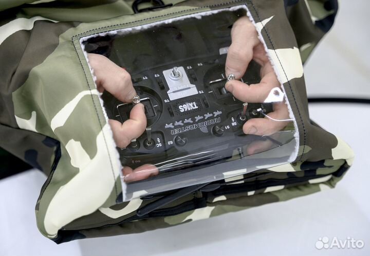 FPV муфта-рукогрейка для оператора бпла