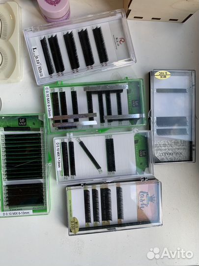 Материалы для наращивание ресниц