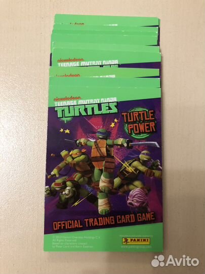 Черепашки ниндзя карточки