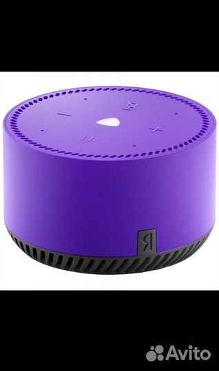 Умная колонка Яндекс Станция Лайт с Алисой, фиолет