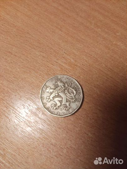 Чешская монета