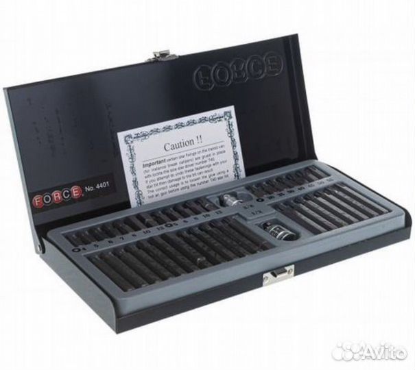 Набор бит шестигранных Torx 40 предметов force