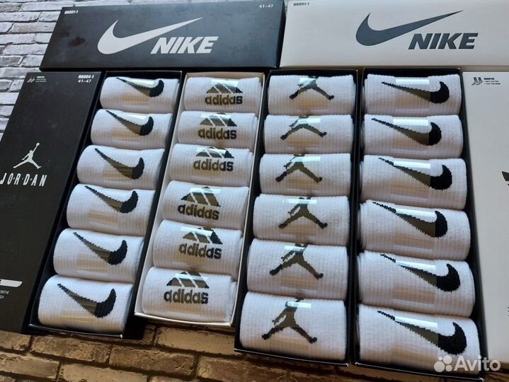 Носки Nike Adidas Jordan Puma