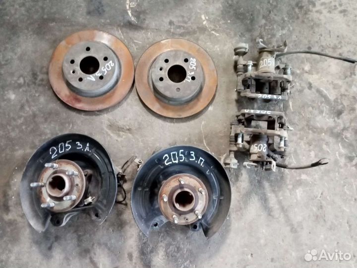 Диски тормозные задние - Chevrolet Cruze