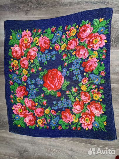 Платок старинный СССР