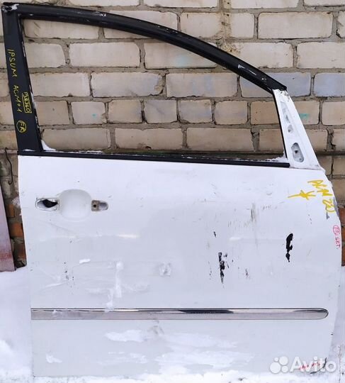 Дверь Toyota Ipsum, ACM21, ACM21W, ACM26, ACM26W