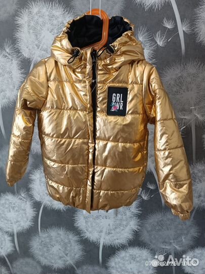 Куртка демисезонная для девочки 110