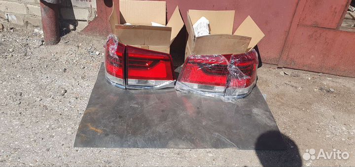 Фонари задние на land cruiser 200 рестайл с 2016г