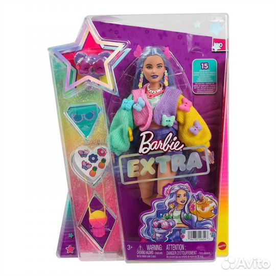 Кукла Barbie Экстра с лавандовыми волосами