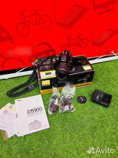 Фотоаппарат Nikon D5100 (Ш 42551)
