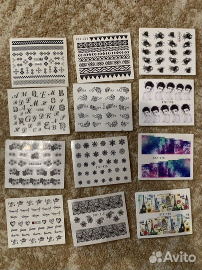 Наклейки для маникюра