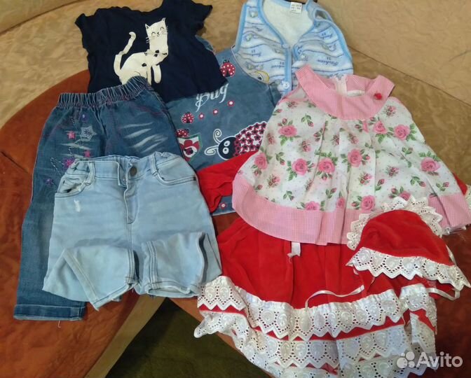 Продам пакет вещей на девочку