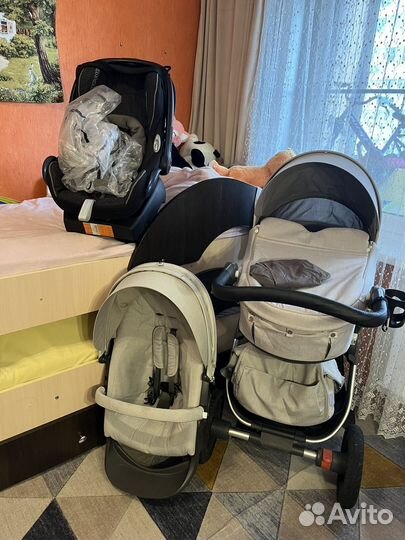 Коляска stokke 3 в 1