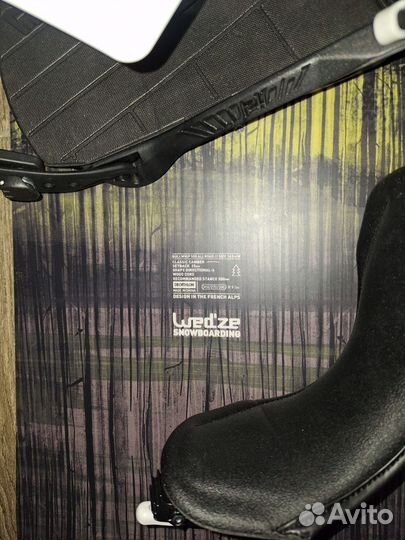 Сноуборд wedze bullwhip 500