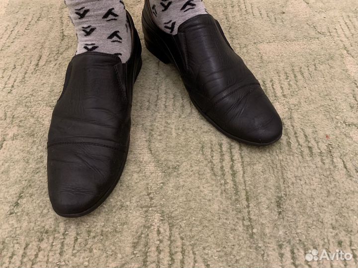 Кожаные туфли
