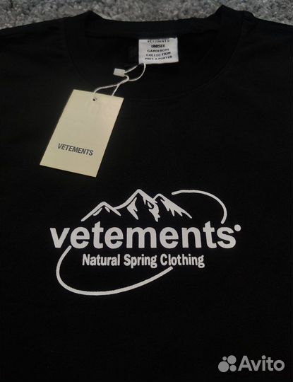 Футболка Vetements Sport