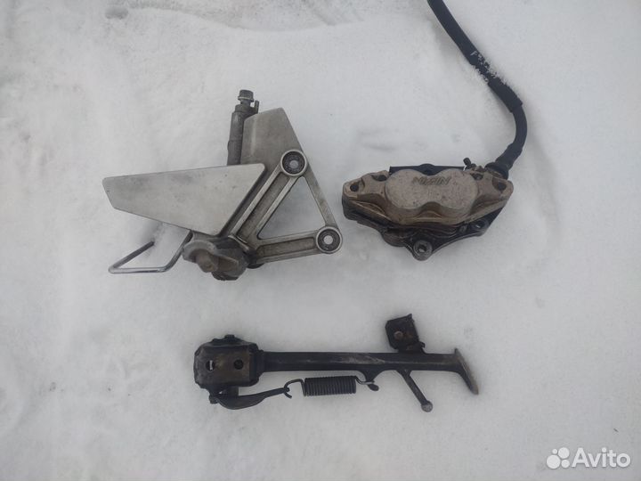 Двигатель honda bros 650 на запчасти