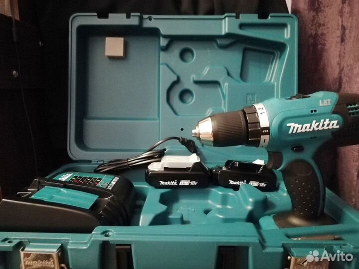 Аккумуляторная дрель-шуруповерт Makita DDF453SYE