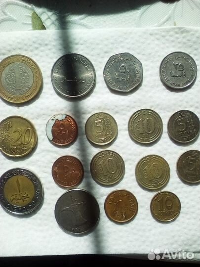 Монеты разных государств