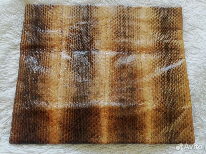 Клатч змея нат кожа