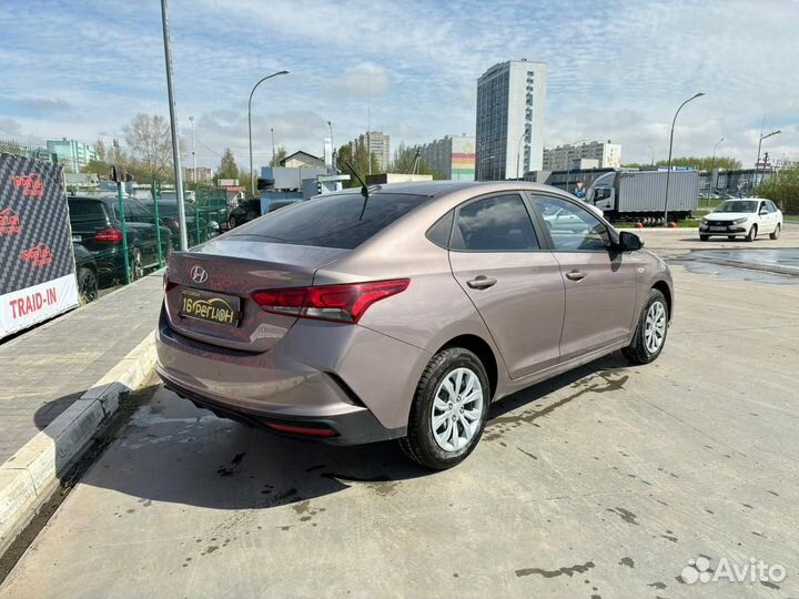 Hyundai Solaris 1.6 AT, 2020, 52 780 км