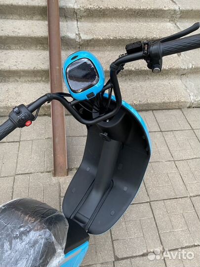 Электроскутер Kugoo V Pro Blue(Jilong)